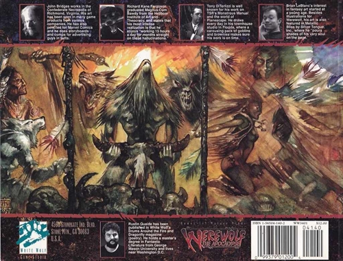 Werewolf the Apocalypse - Whos Who Among Werewolves - Garou Saga (B Grade) (Genbrug)